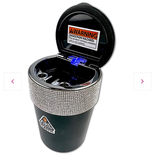 Bling Butt Bucket Ashtray with LED Light