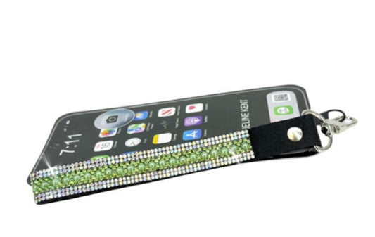 Jacqueline Kent Green Garden Party Collection Phone Wristlet