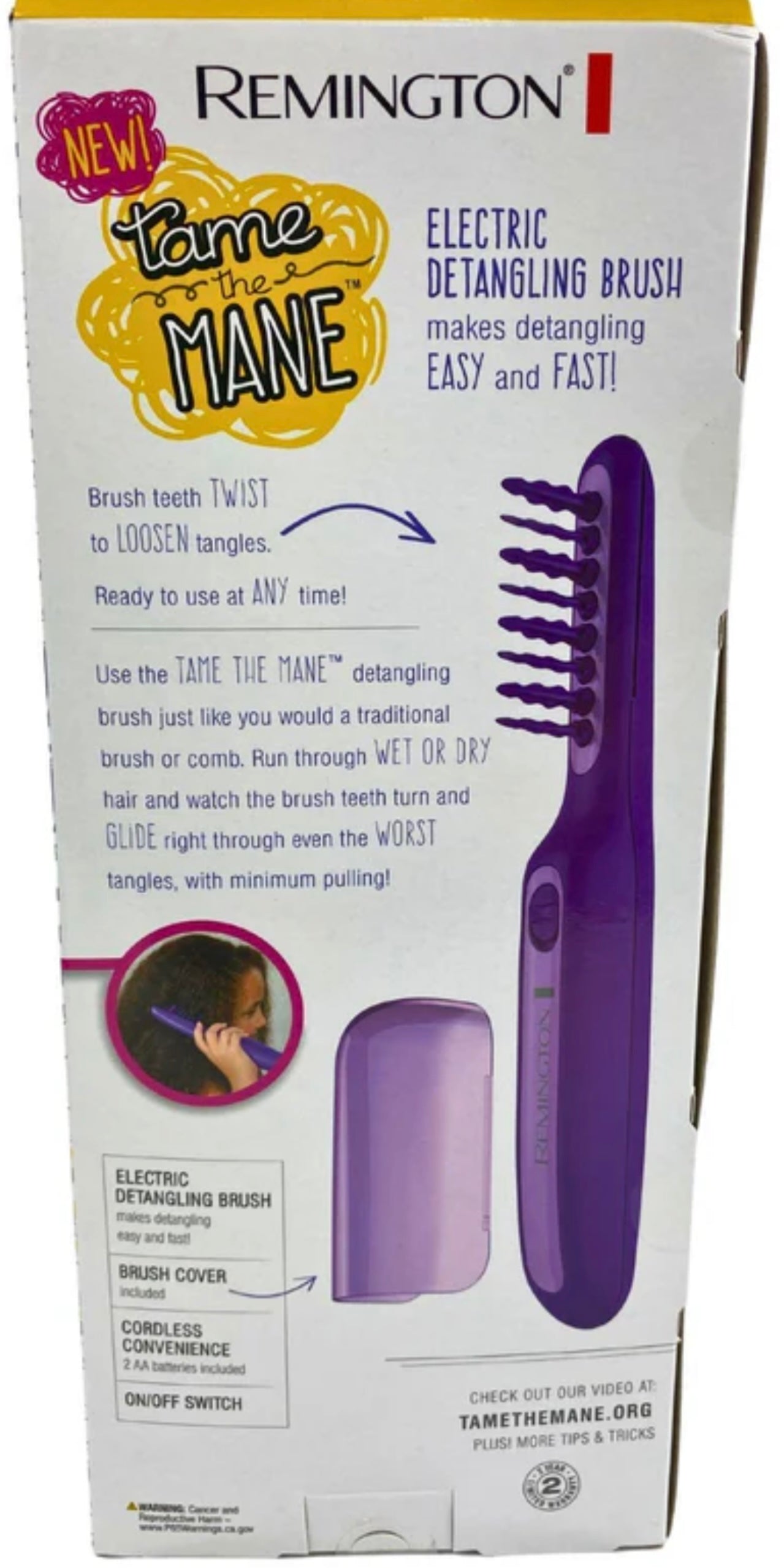 Remington Electric Detangling Brush