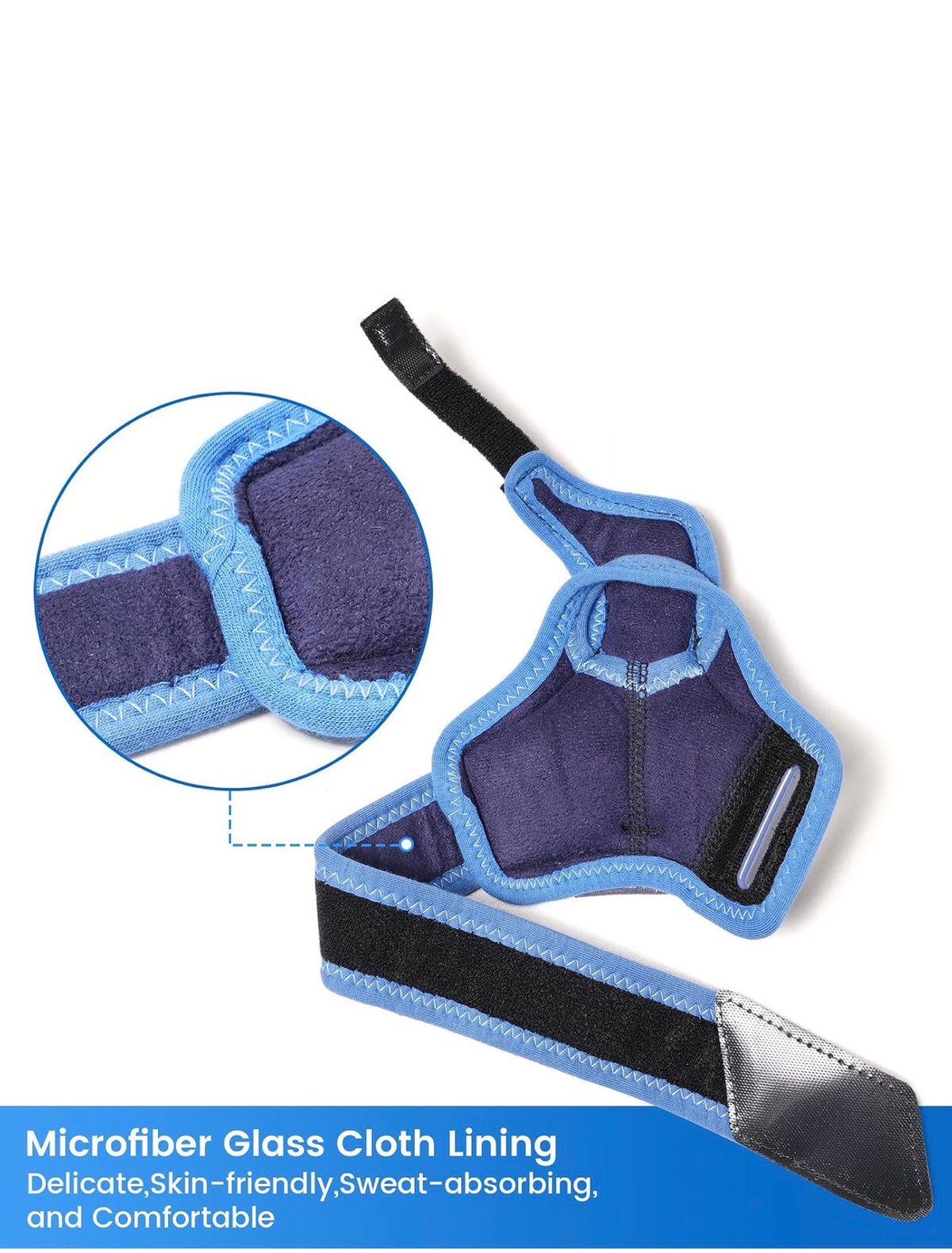 Velpeau Thumb and Wrist Brace Spica Splint for for Arthritis and Support, S