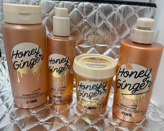 **SALE** Victoria Secret PINK Honey Ginger Body Care Bundle.