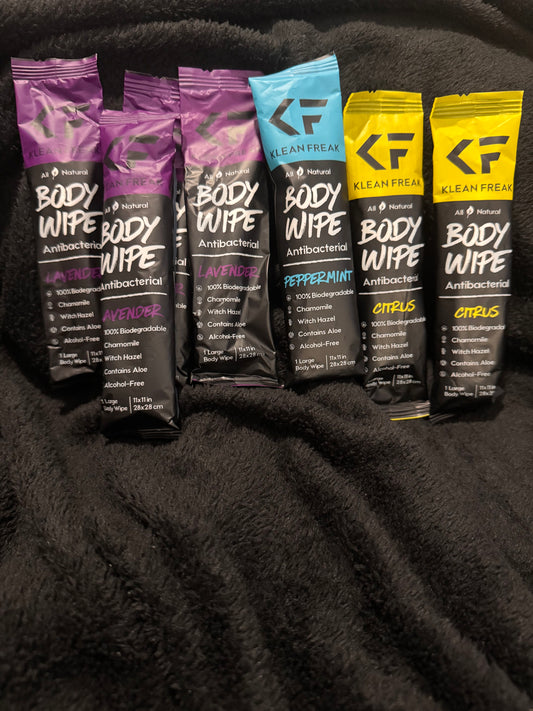 Klean Freak All Natural Body Wipes