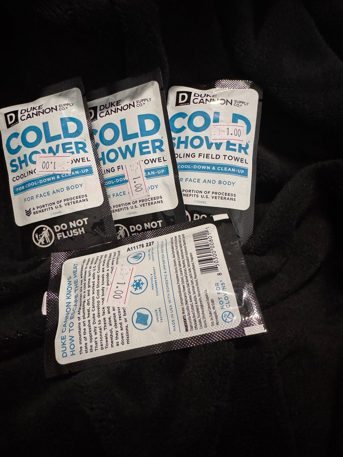 Duke Cannon Cooling Field Towels