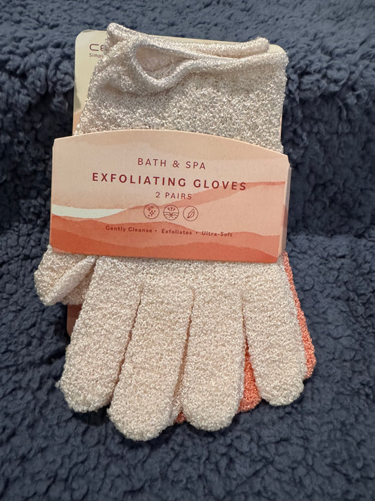 Bath & Spa Exfoliating Gloves