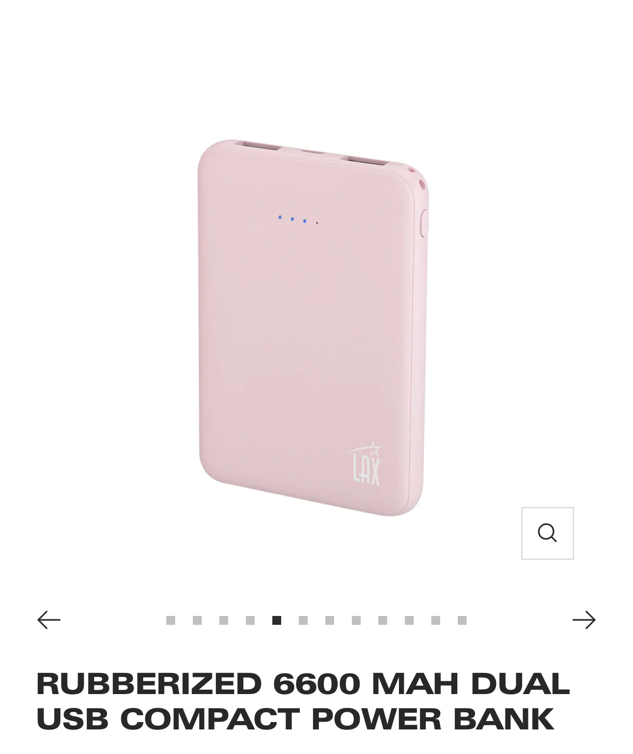 6600mAh  Power Bank (Fast Charge)