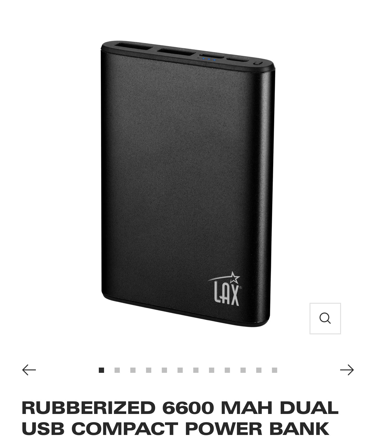 6600mAh  Power Bank (Fast Charge)