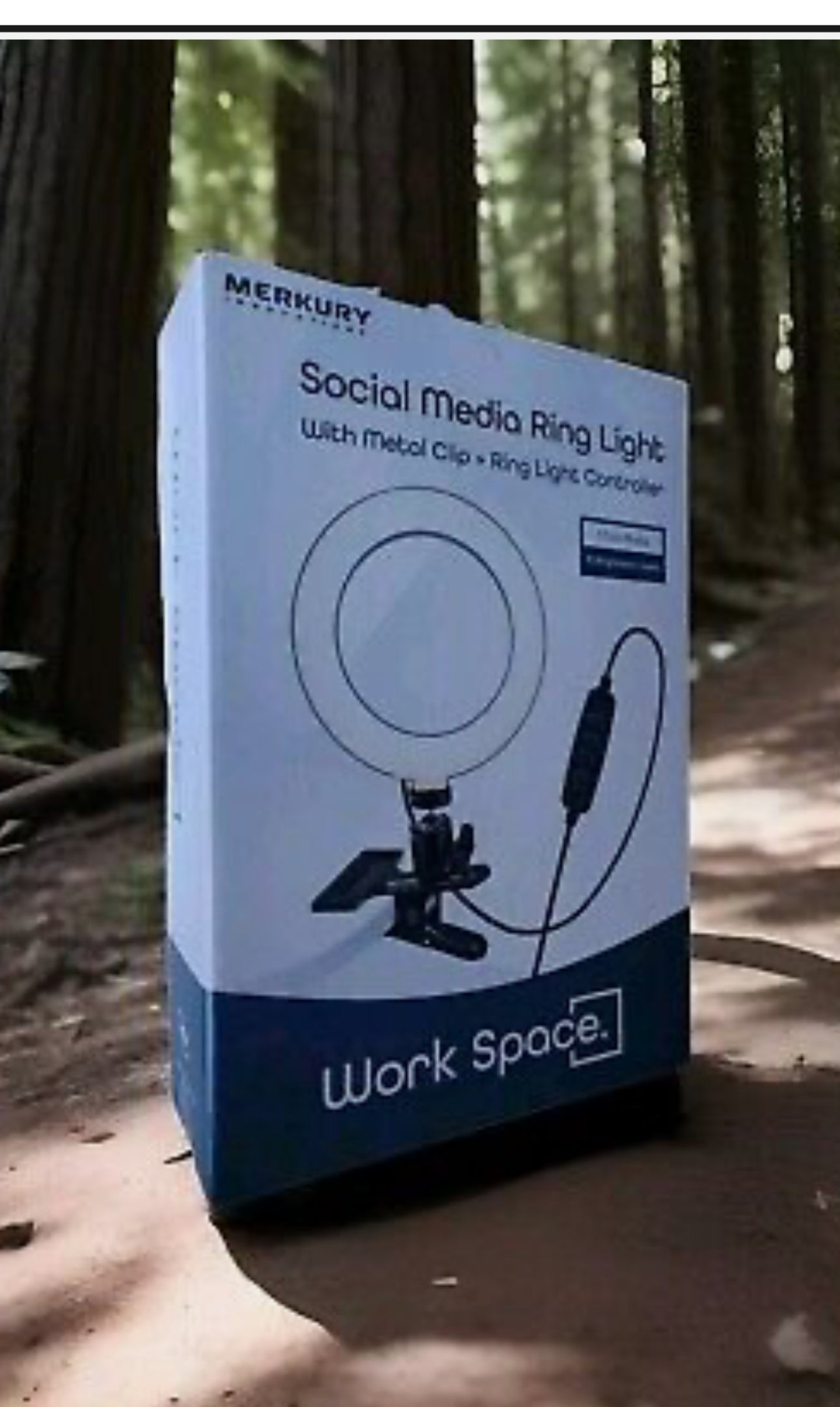 Social Media Ring Light w/Clip