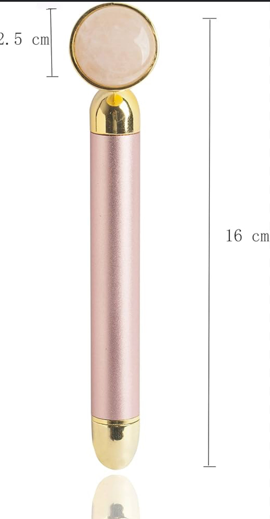 Vibrating Facial Massager (Rose Gold)