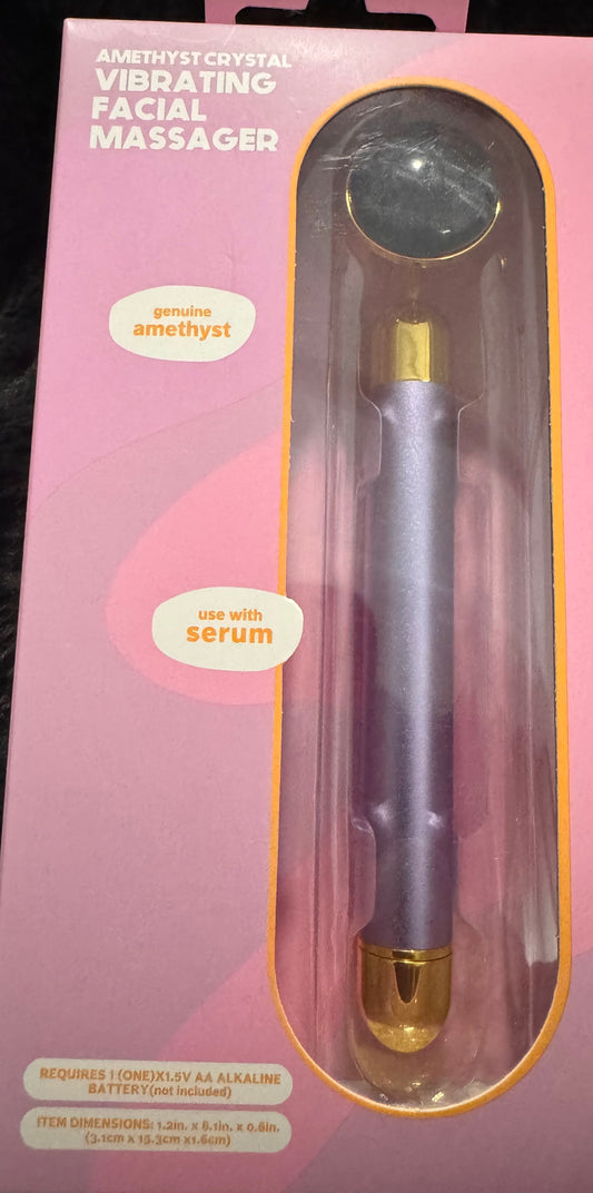 Vibrating Facial Massager (Amethyst)