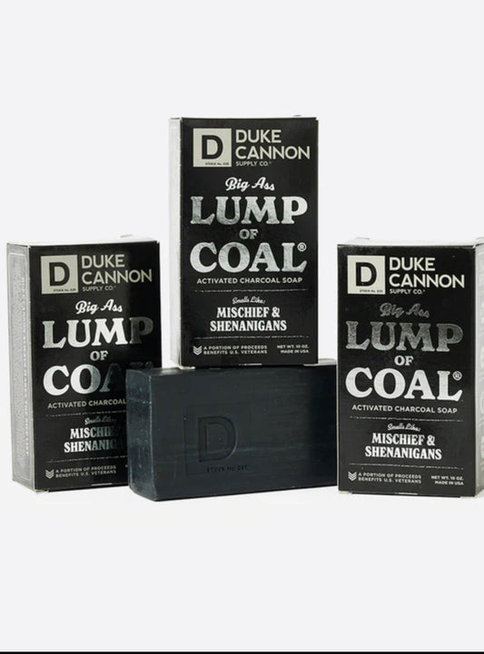 Duke Cannon Activated Charcoal Soap For Men