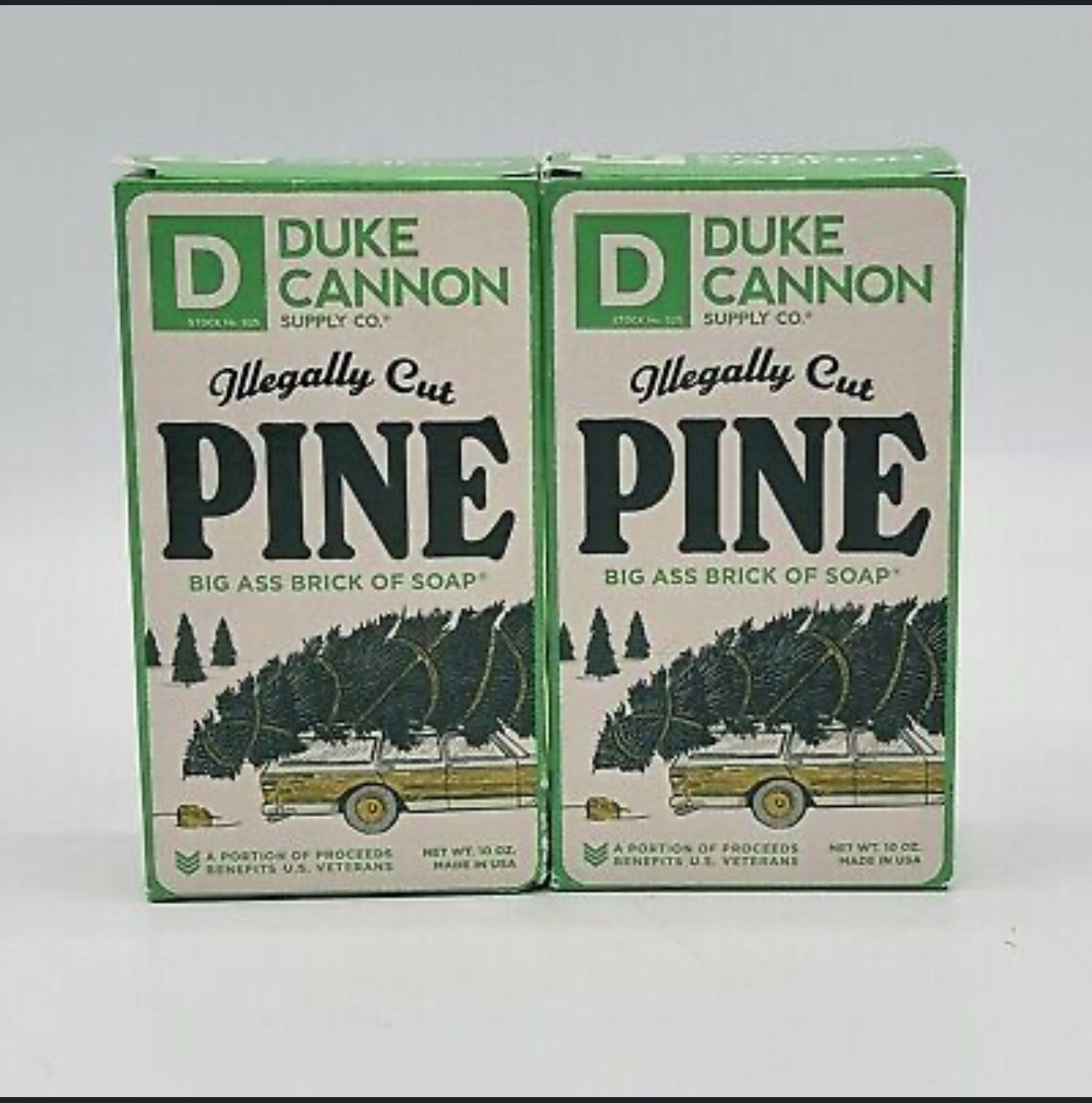 Duke Cannon Illegally Cut Pine Soap For Men