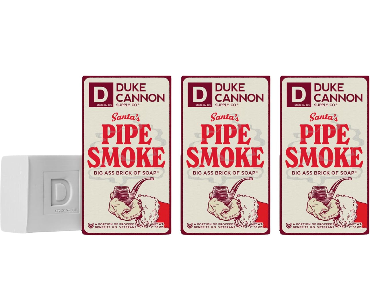 Duke Cannon Soap For Men-Santa’s Pipe Smoke
