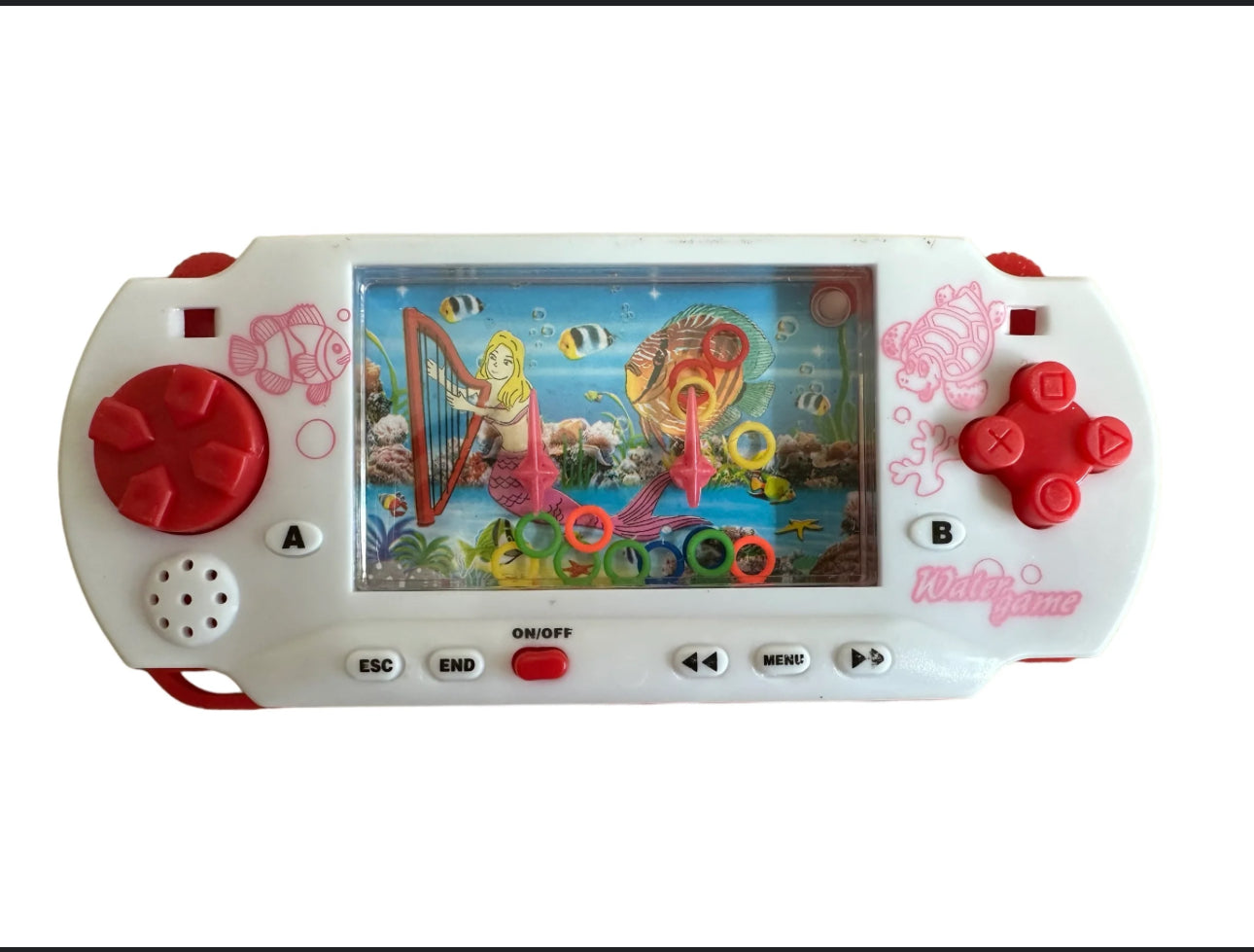 Classic Handheld Water Game -Red or Black Only