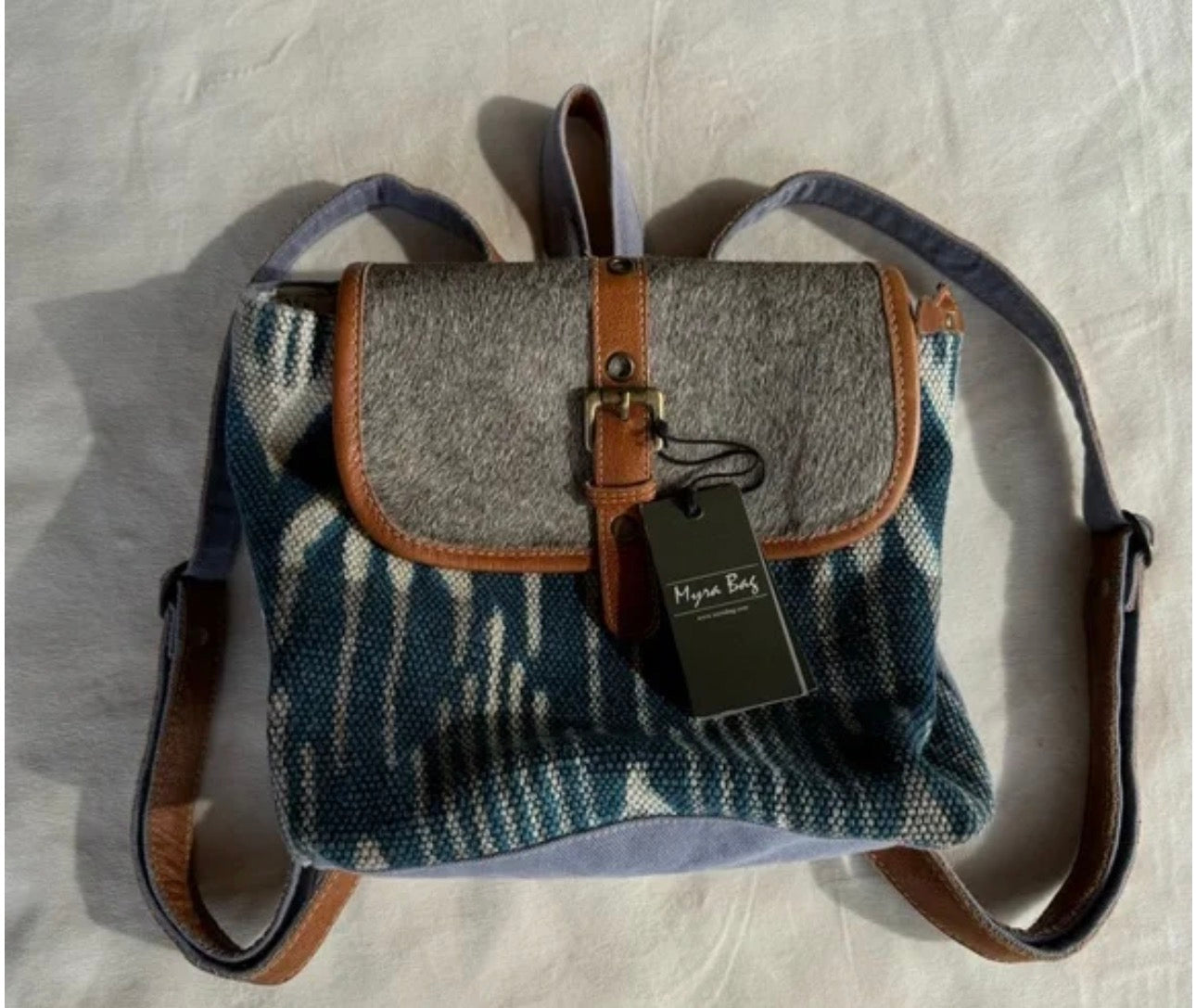My Saphire Blue Book Bag