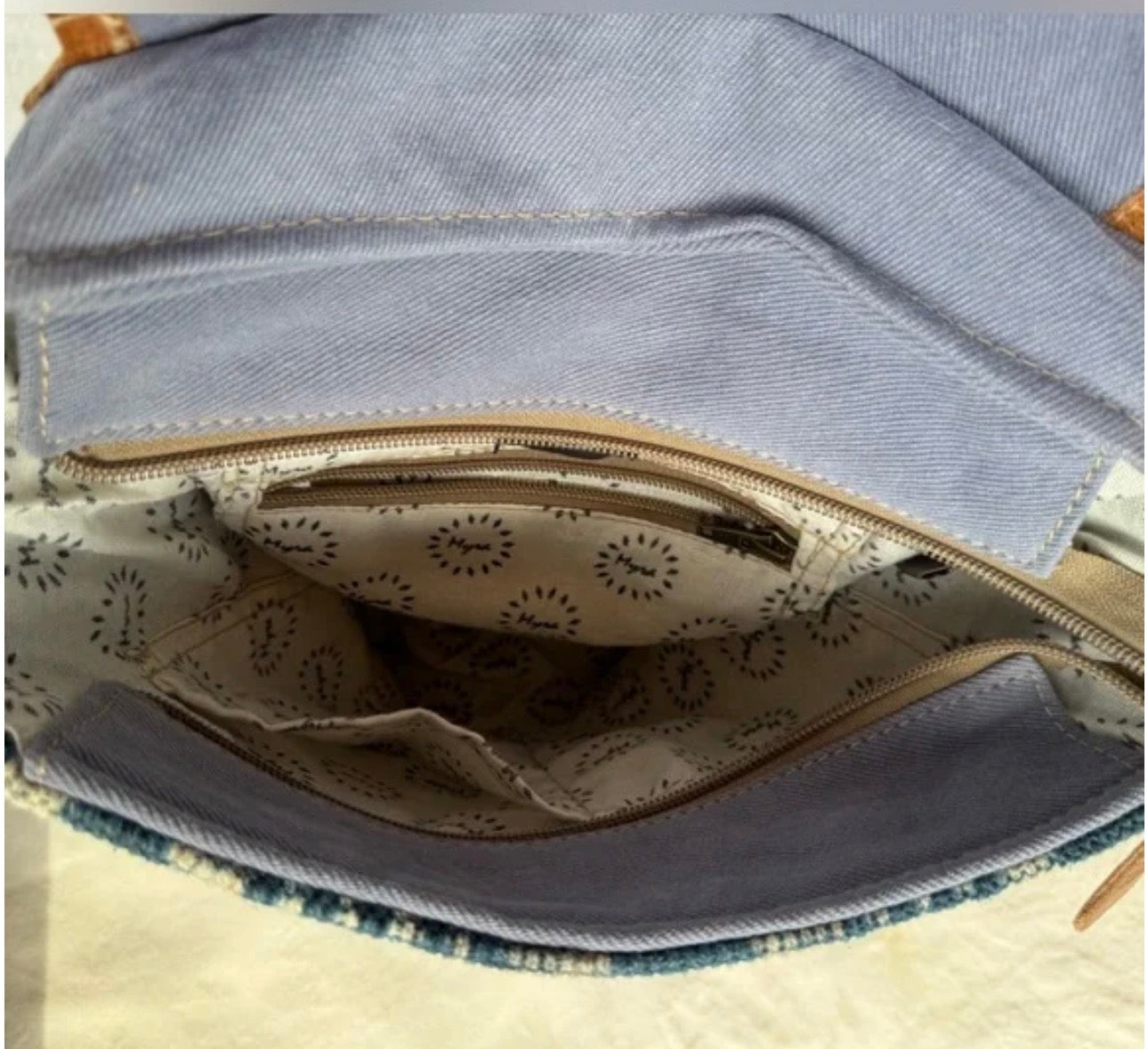 My Saphire Blue Book Bag