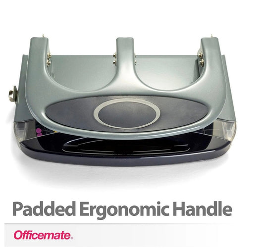 Office Mate Heavy Duty 3-Hole Punch  45 Page Capacity