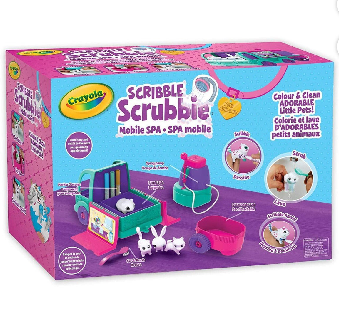Crayola Scribble Scrubbie Pet Grooming Truck