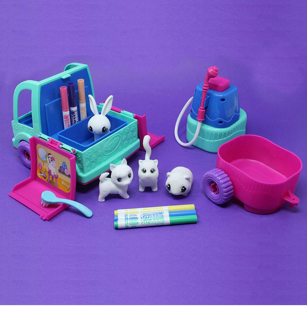 Crayola Scribble Scrubbie Pet Grooming Truck