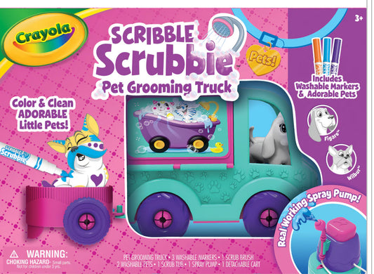 Crayola Scribble Scrubbie Pet Grooming Truck