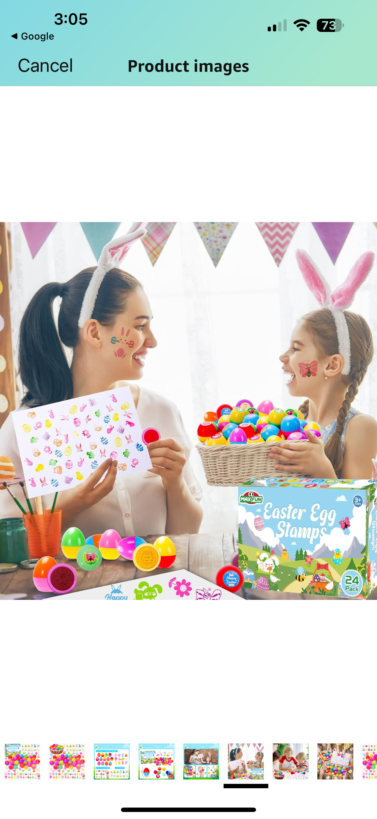 Max Fun Easter Egg Stampers 24 pack ********SALE*********