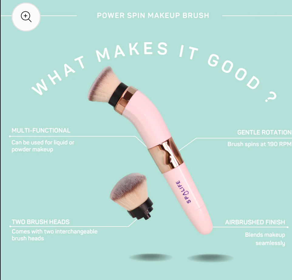 Spa Life Power Spin Makeup Brush