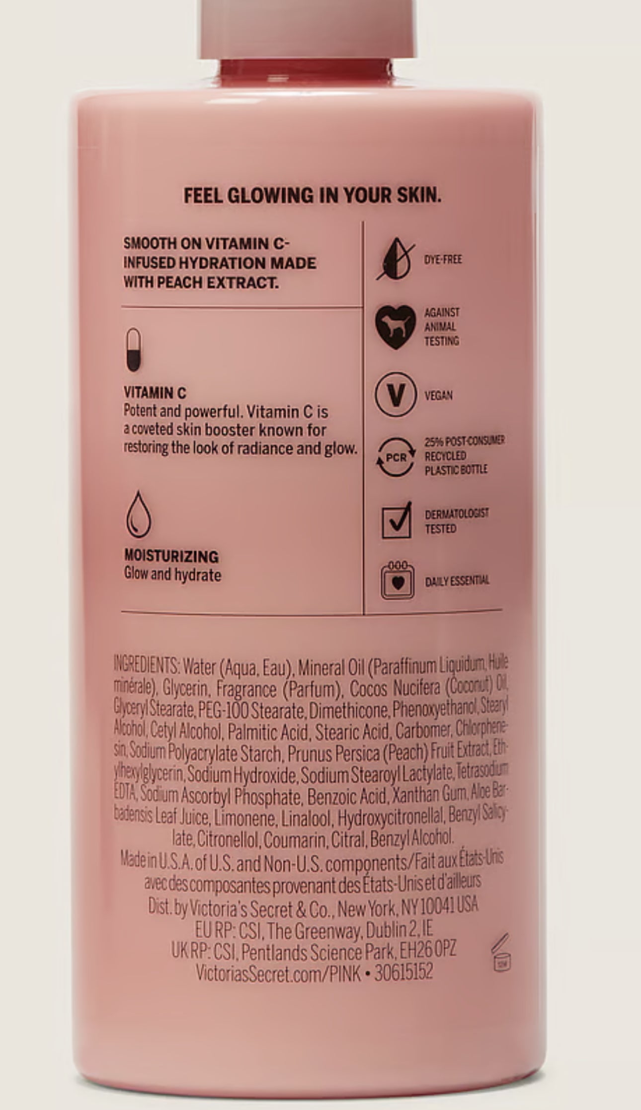 Coco Peach Lotion Glow Boosting Body Lotion