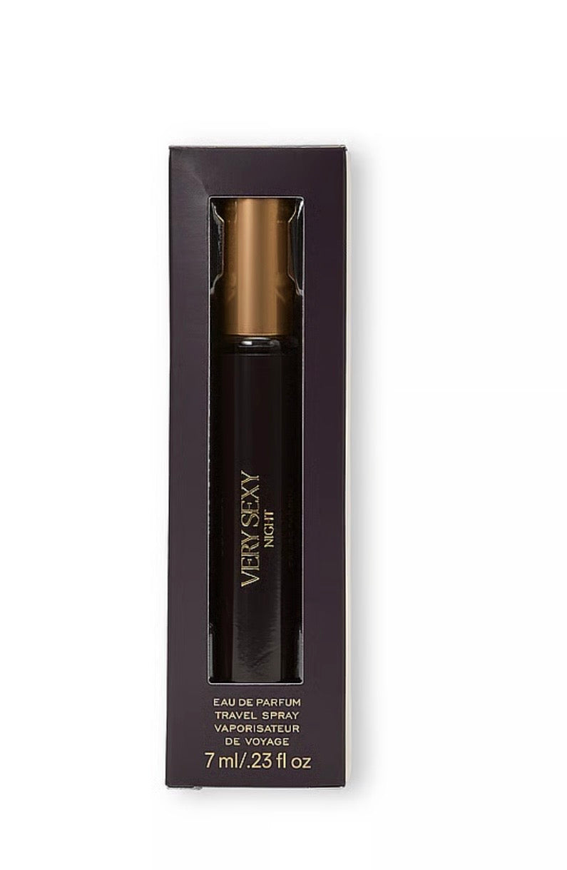 VICTORIA'S SECRET VERY SEXY NIGHT TRAVEL SPRAY EAU DE PARFUM PERFUME .23 oz