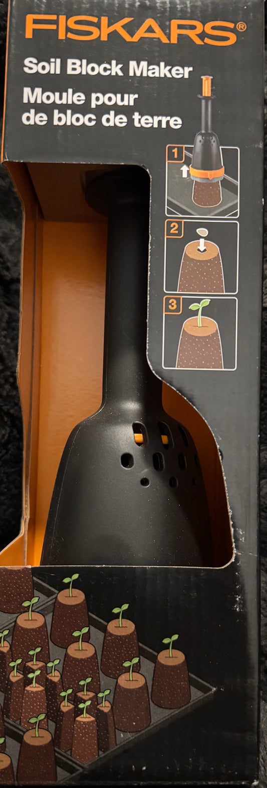 Fiskars Soil Block Maker for Gardening