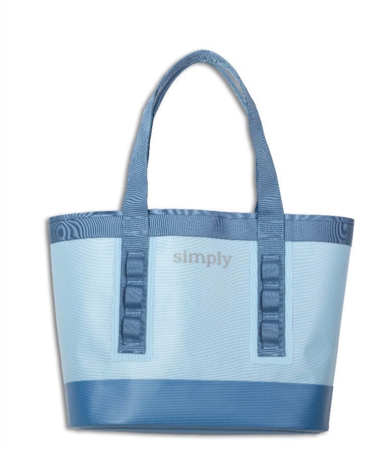 Simply Southern Tough Tote Blue