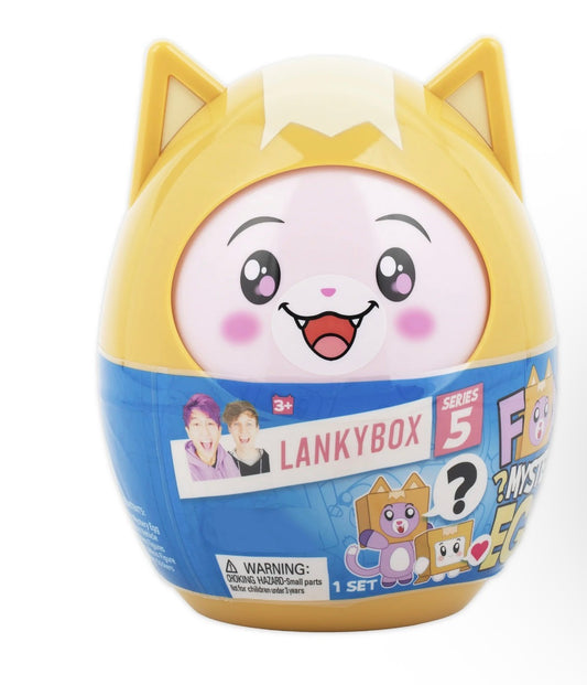 LankyBox Foxy Mystery Egg with 8 Exciting Toys Inside Officially Licensed. New