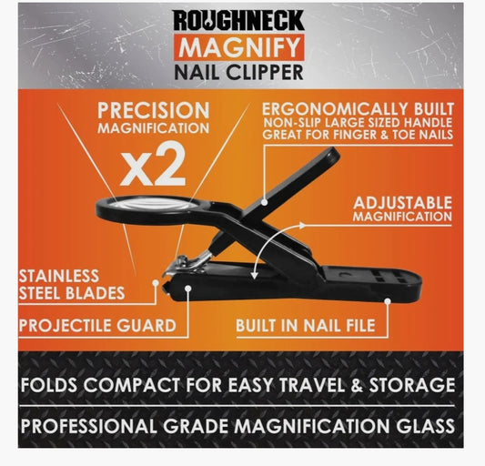Roughneck Magnifying Nail Clippers