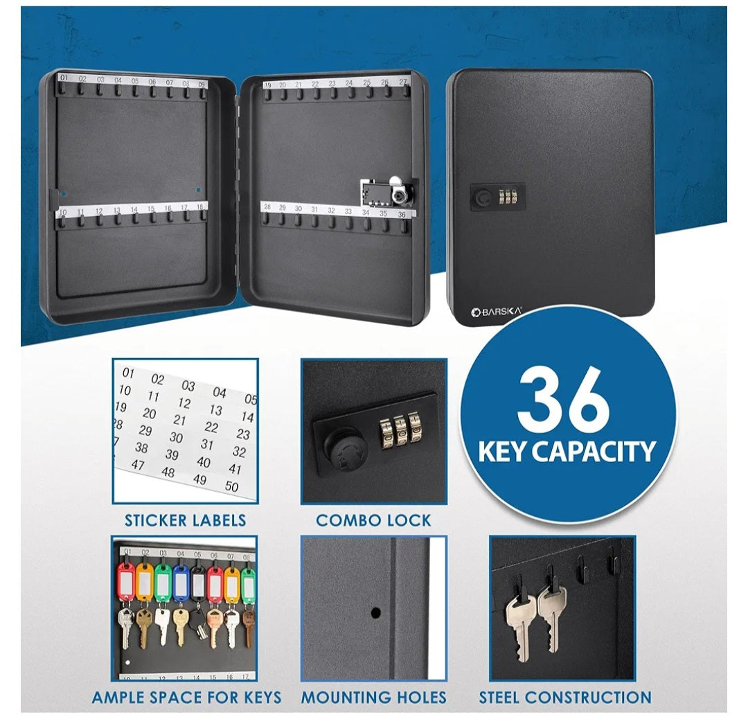 Combination Key Lock Box