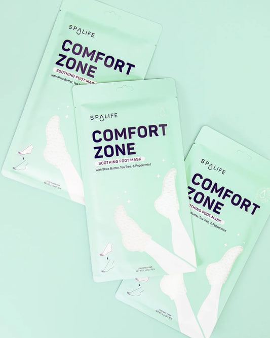 Spa Life Comfort Zone Soothing Foot Mask