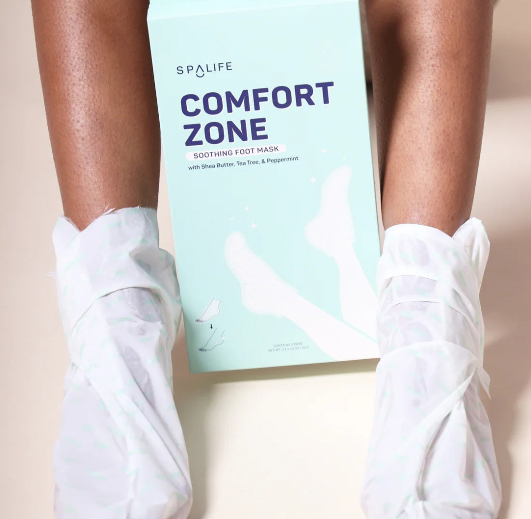 Spa Life Comfort Zone Soothing Foot Mask