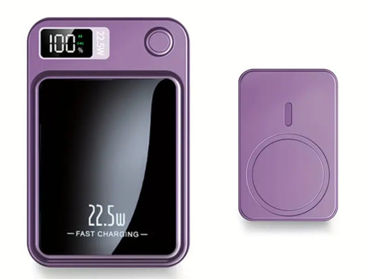 Magnetic Wireless Power Bank Fast Charger
