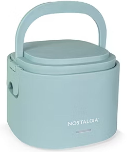 Nostalgia 20oz Portable Heated Lunchbox Slow Cooker