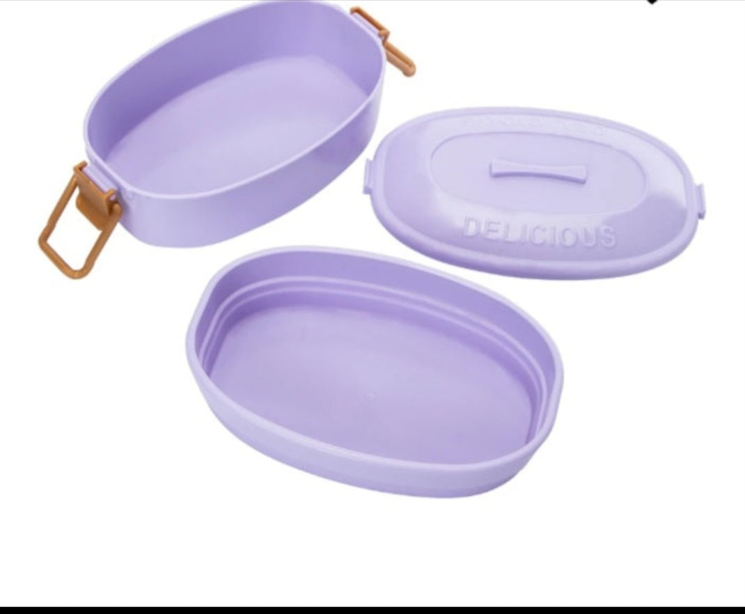 Dutch Oven Bento Lunch Box 7.5in x 4.75in
