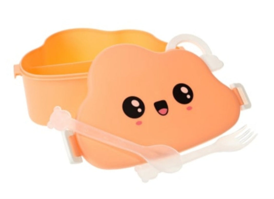 Kawaii Cloud Bento Lunch Box 8.85in x 5.7in