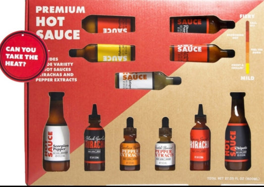 Premium 11 Piece Hot Sauce