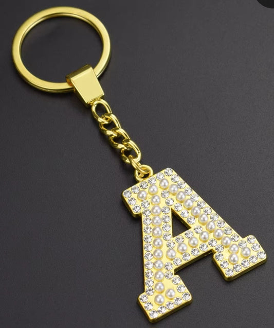 Jewelry "A" Keychain