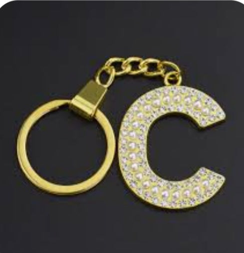 Jewelry "C" Keychain