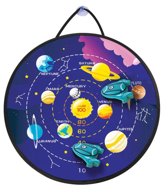 Toy Planetary Rocket Target Toss Game
