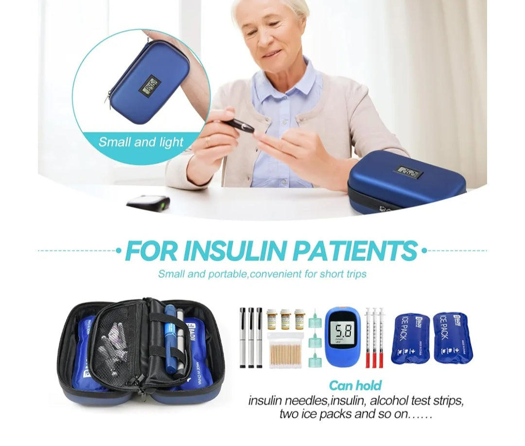 Insulin Cooler Travel Case w/Temperature Display