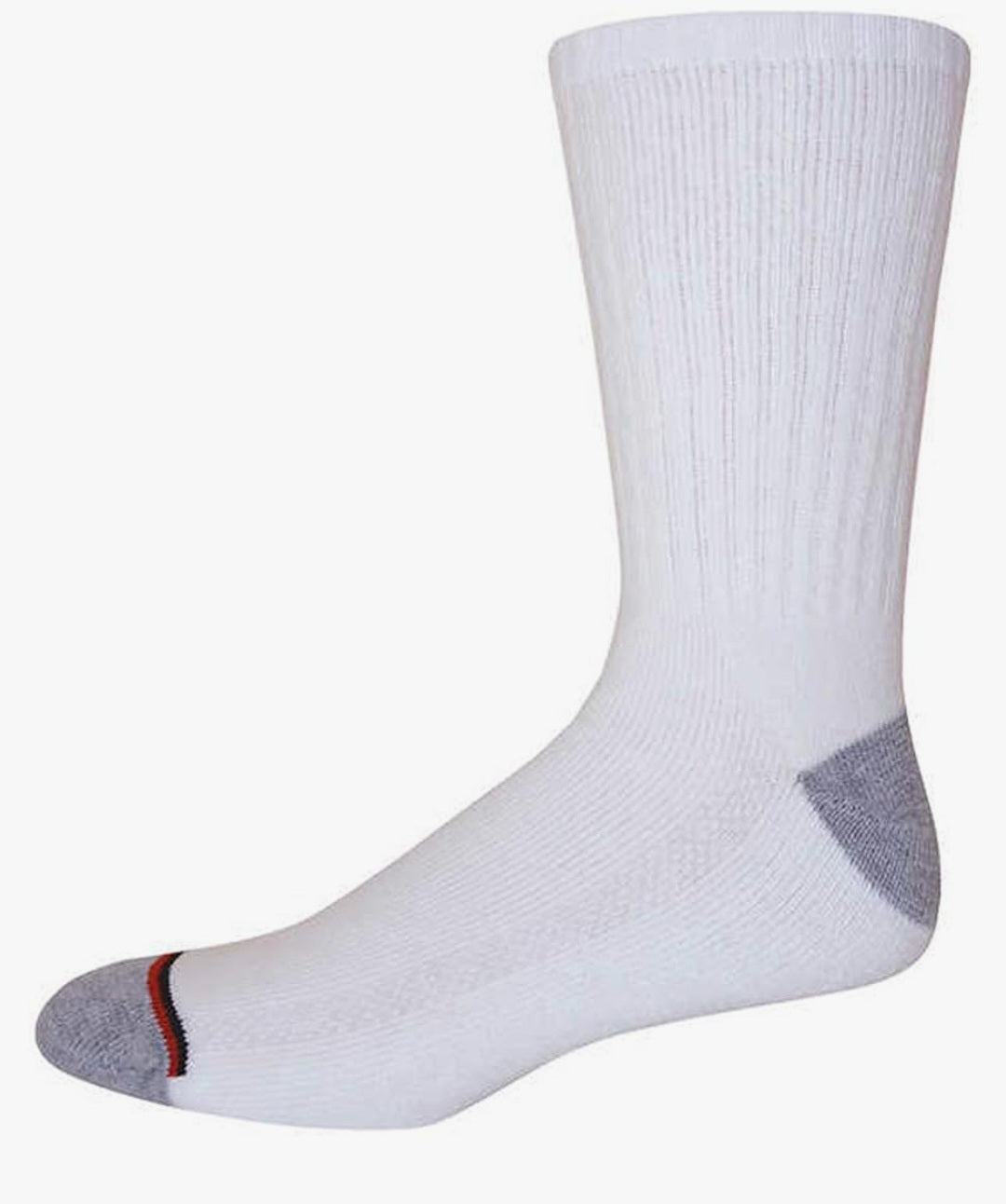 Kirkland Signature Men’s Athletic Sock 8-pair (White 8-12)