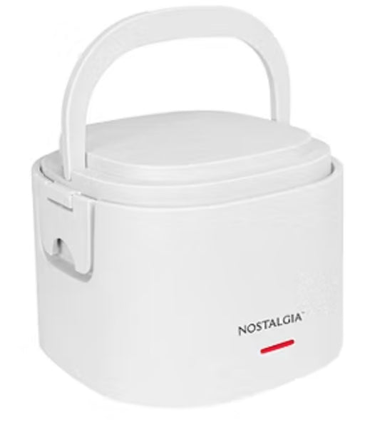 Nostalgia 20oz Portable Heated Lunchbox Slow Cooker