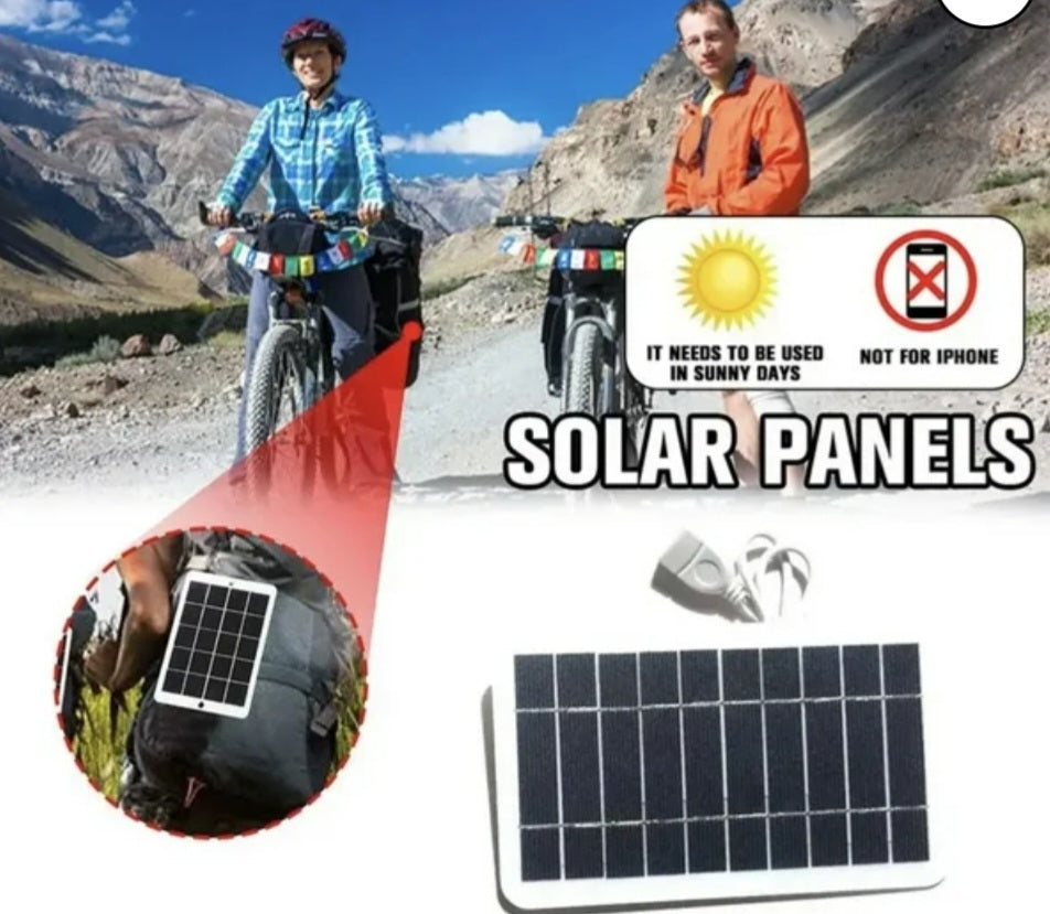 Solar 12W USB Charging Panel