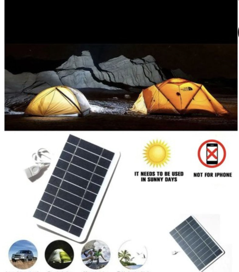 Solar 12W USB Charging Panel
