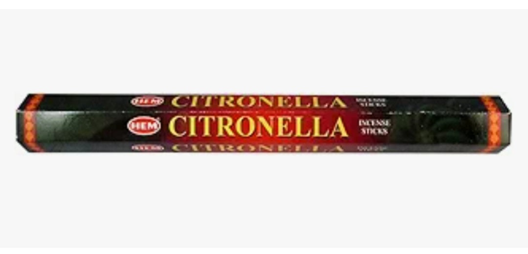 Citronella Incense Sticks (20 sticks)
