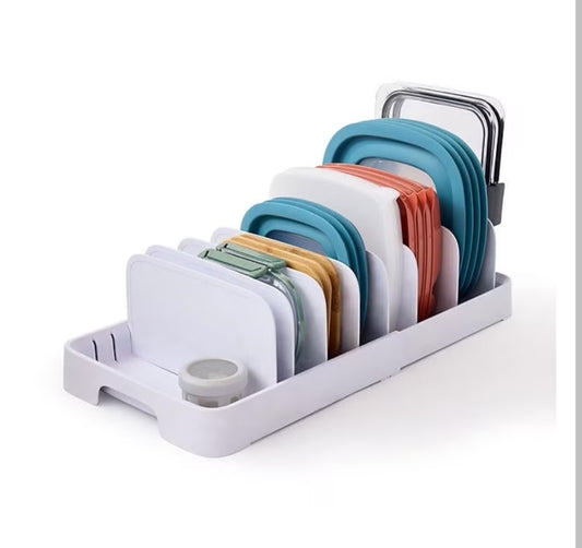 YouCopia StoraLid Food Container Lid Organizer, 40-Lid Capacity