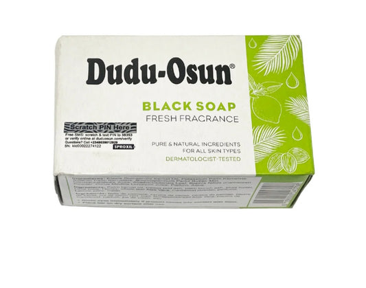 Dudu Osun Black Soap - Fresh Fragrance